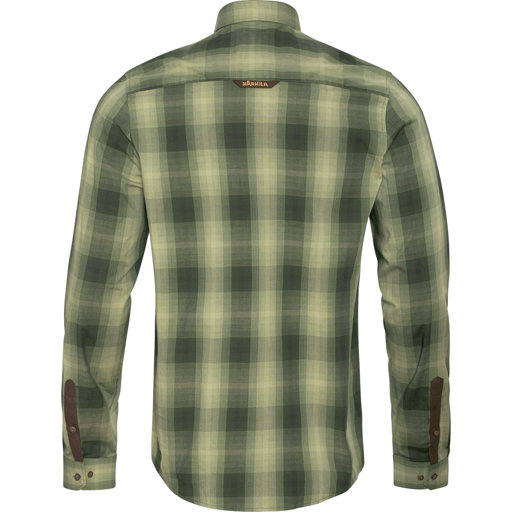 Härkila Akkan Hemd Duffel Green Karo Jagdhemd