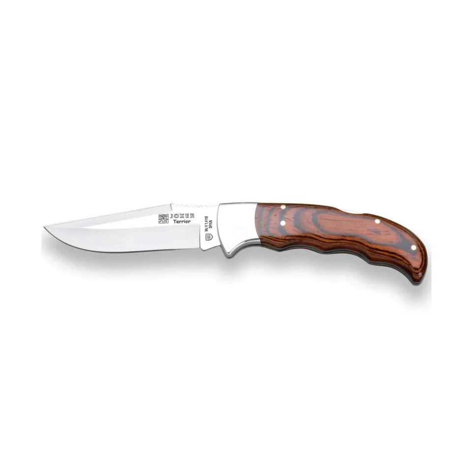 Joker Terrier NR17 Klappmesser Rotholz 9 cm rostfrei