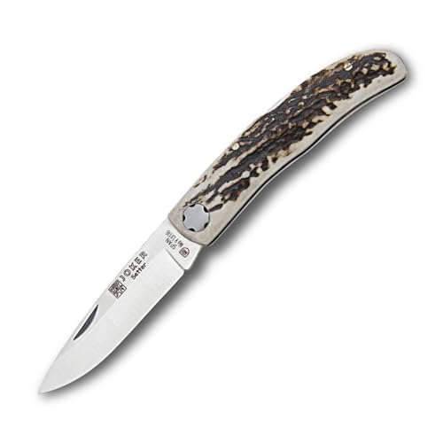 Joker Setter NC113 Klappmesser Hirschhorn 8 cm