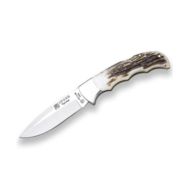 Joker Terrier NC19 Klappmesser 9 cm Hirschhorn