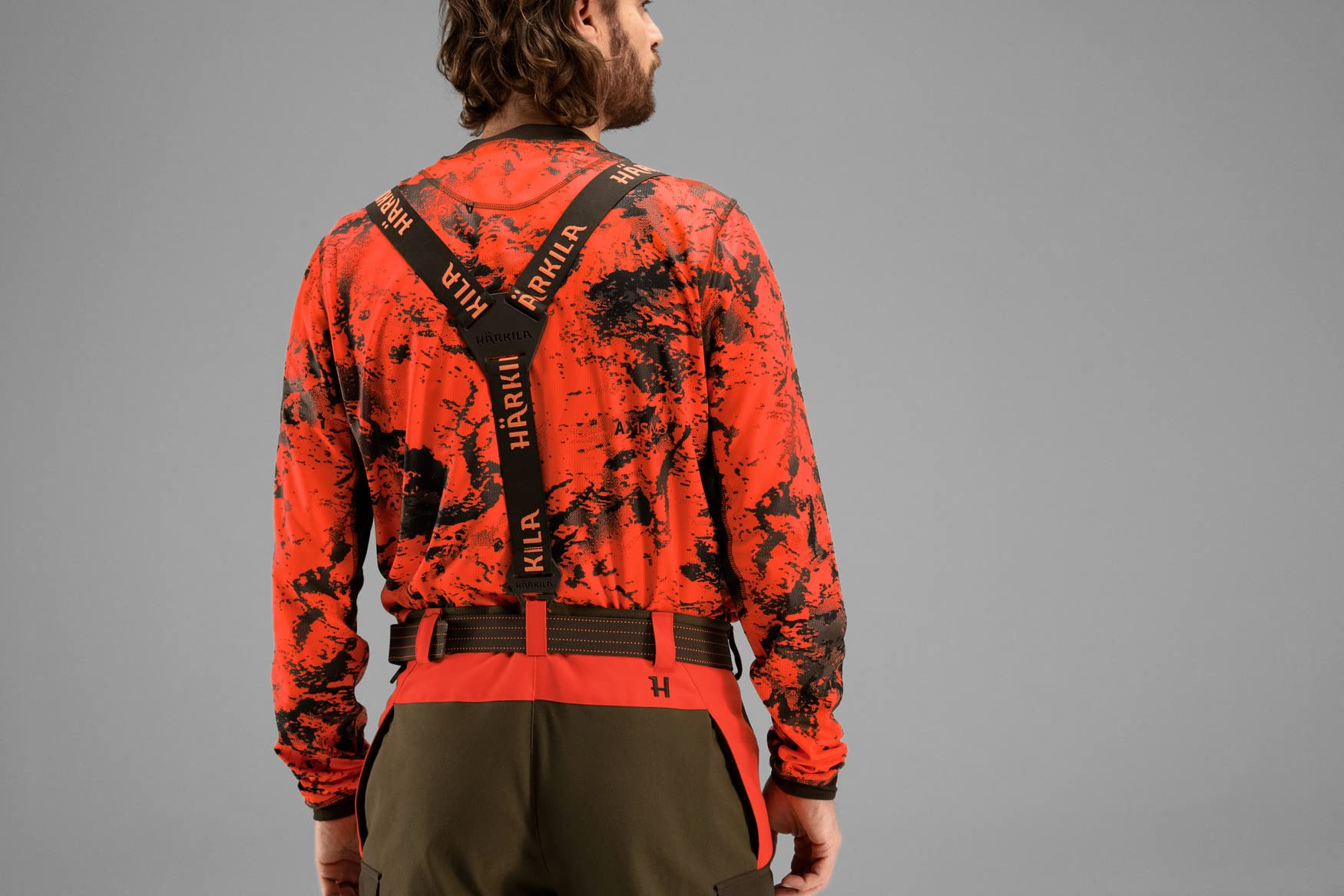 Härkila Wildboar Pro Tech Gürtel Braun XL-XXL elastisch
