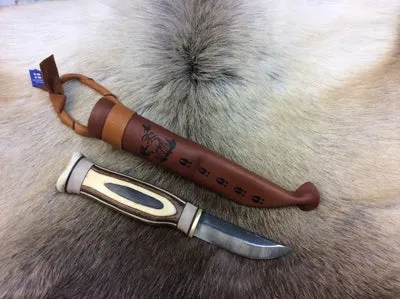 Wood Jewel 23Z Zebrapuukko Messer 7,7 cm Carbon