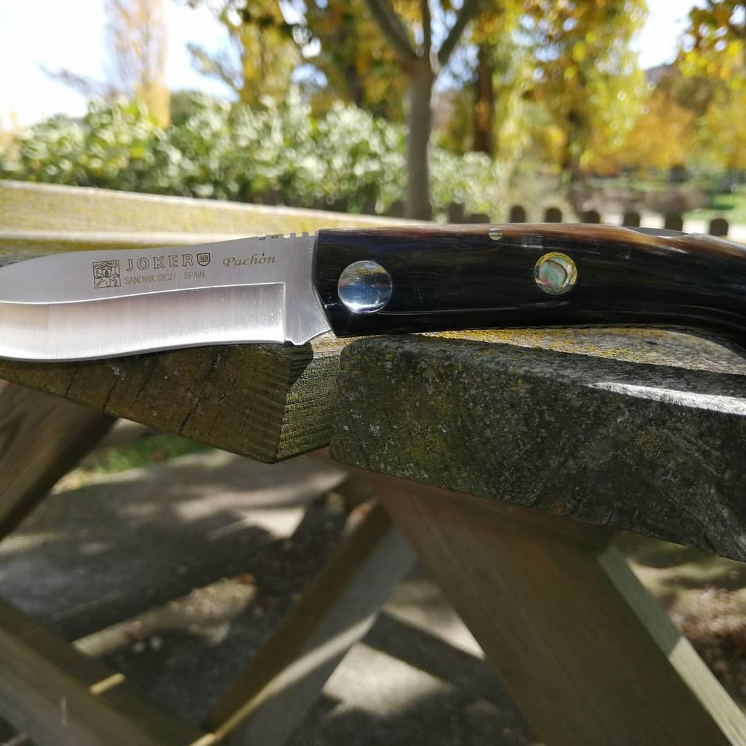 Joker Pachón NF99 Klappmesser Büffelhorn 8 cm Sandvik