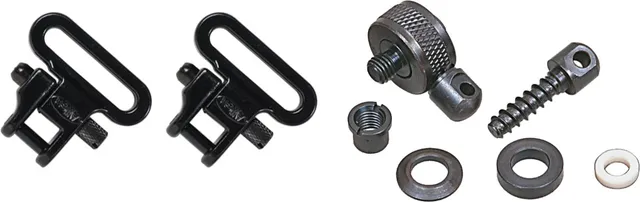 Allen Flinten Riemenbügel Set 2-teilig schwarz 25mm