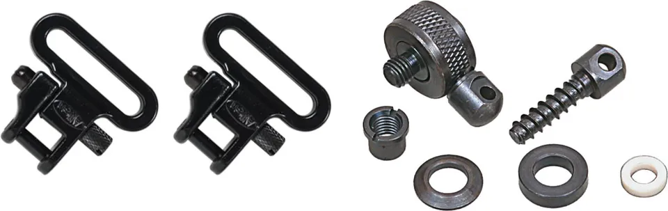 Allen Flinten Riemenbügel Set 2-teilig schwarz 25mm