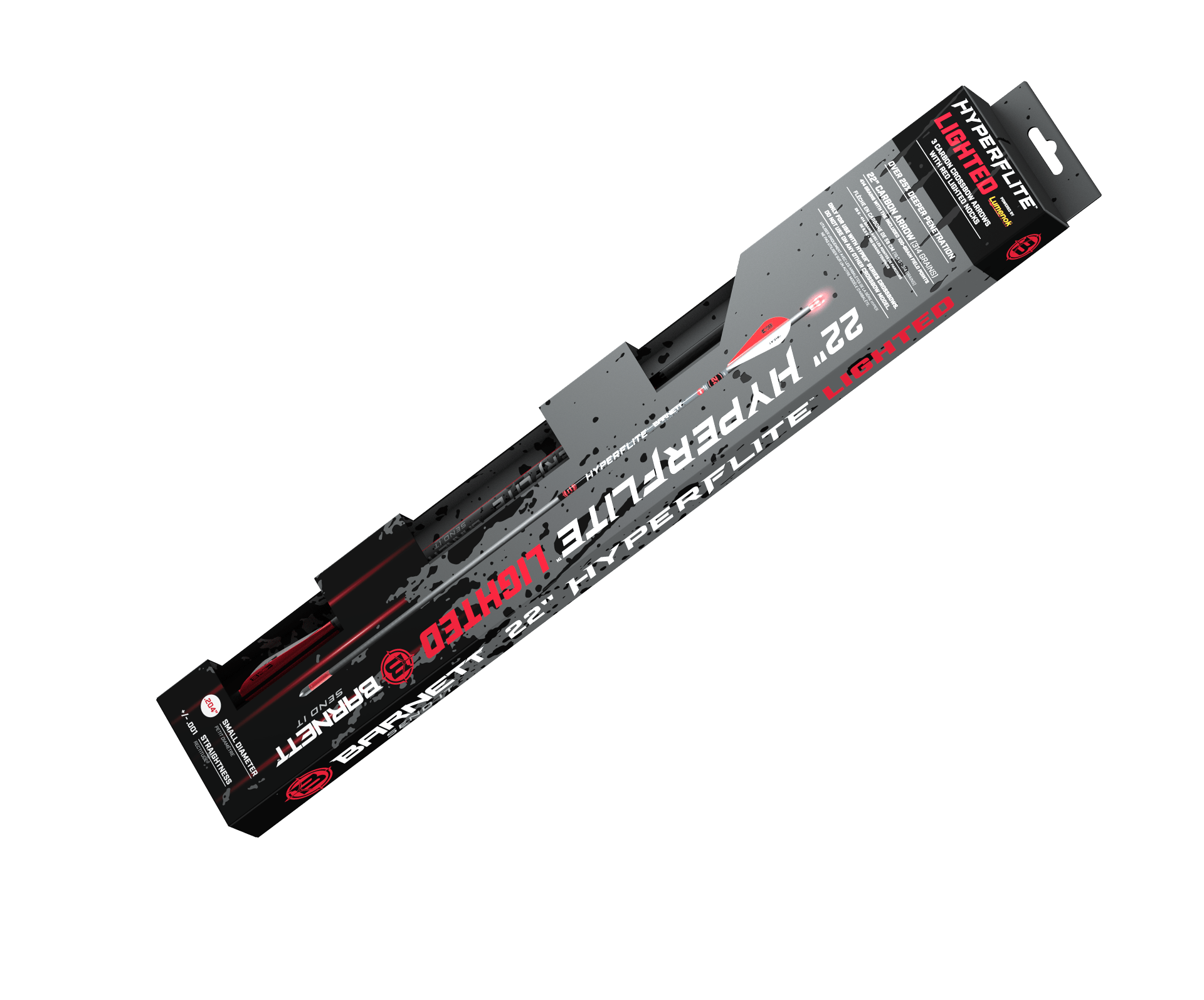 Barnett Hyperflite 22" Leuchtpfeile 3er Pack .204
