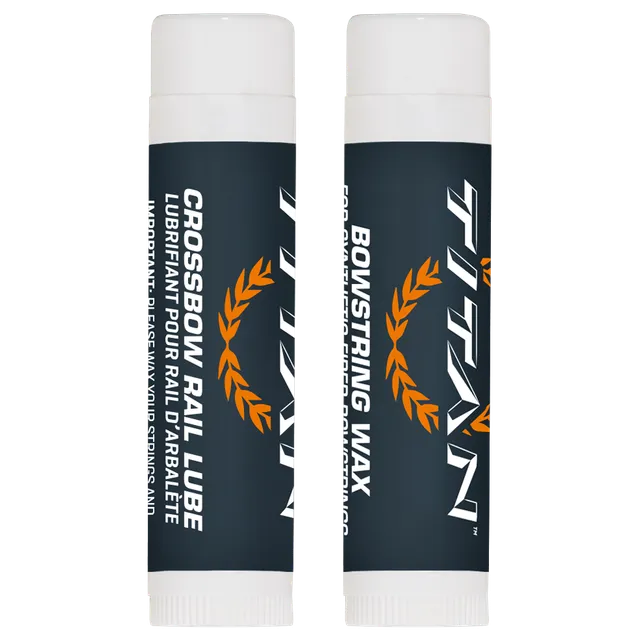 Allen Titan Crossbow String Wax Rail Lube Combo Sehnenwachs 2er-Pack