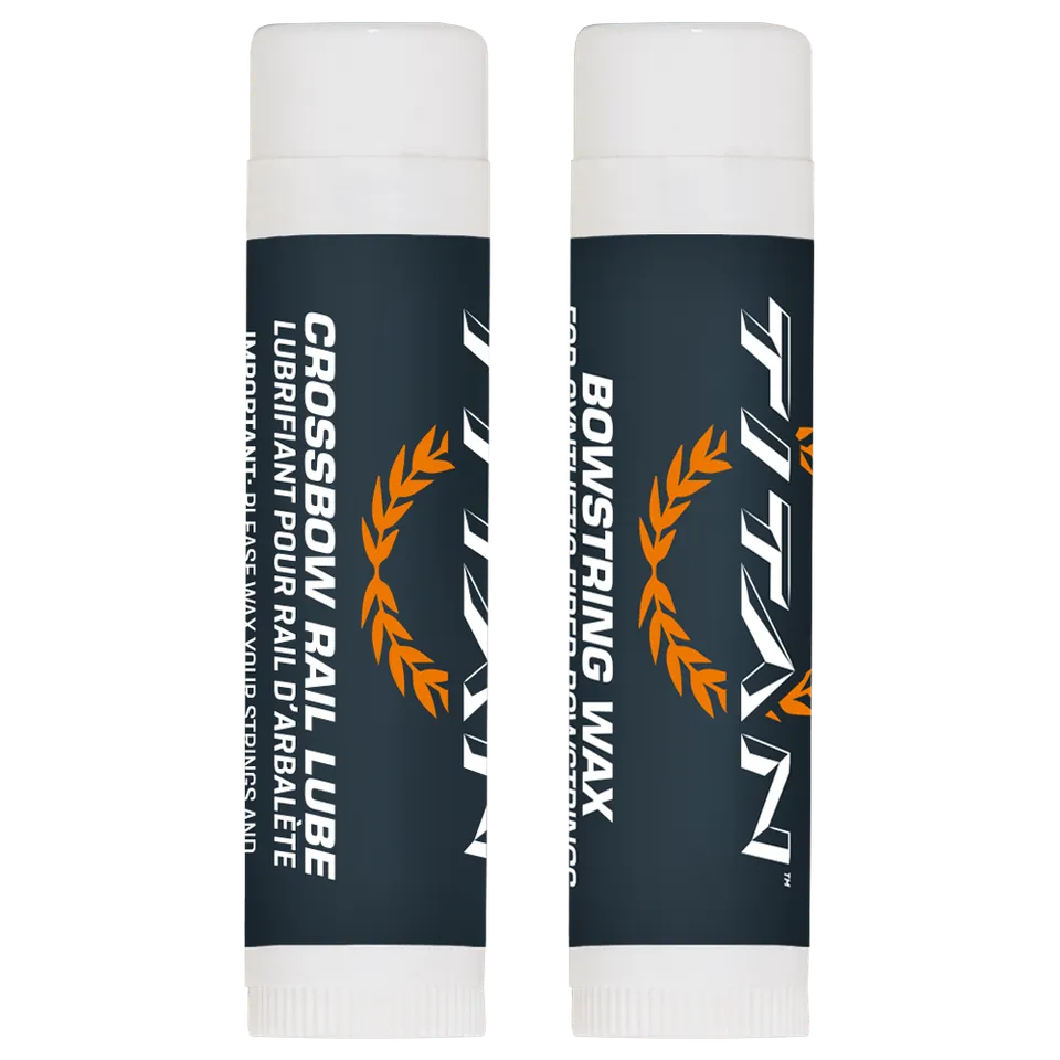 Allen Titan Crossbow String Wax Rail Lube Combo Sehnenwachs 2er-Pack