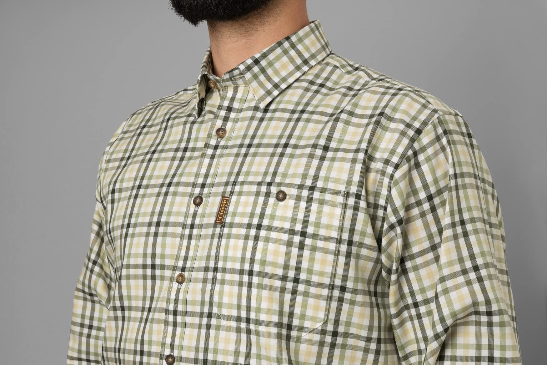 Härkila Milford Hemd Country Karohemd langarm