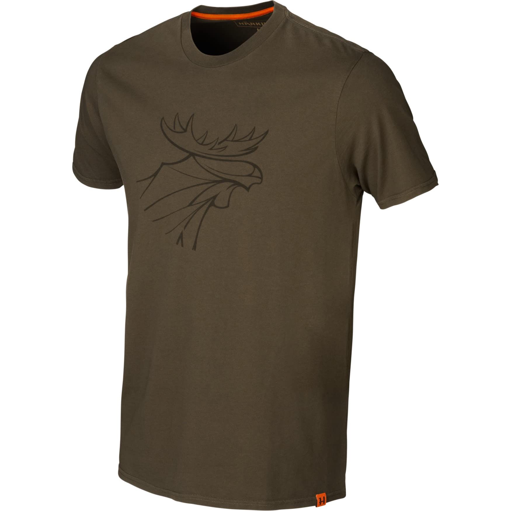 Härkila Graphic T-Shirt 2er Pack Willow Green Baumwolle