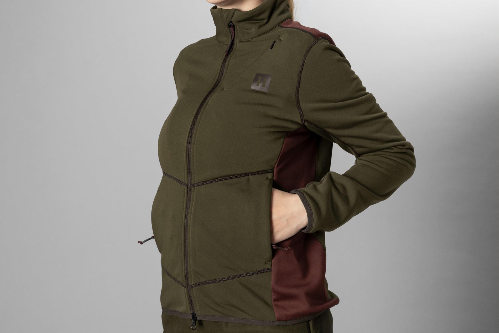 Härkila Oda Fleece Damen Willow Green S atmungsaktiv
