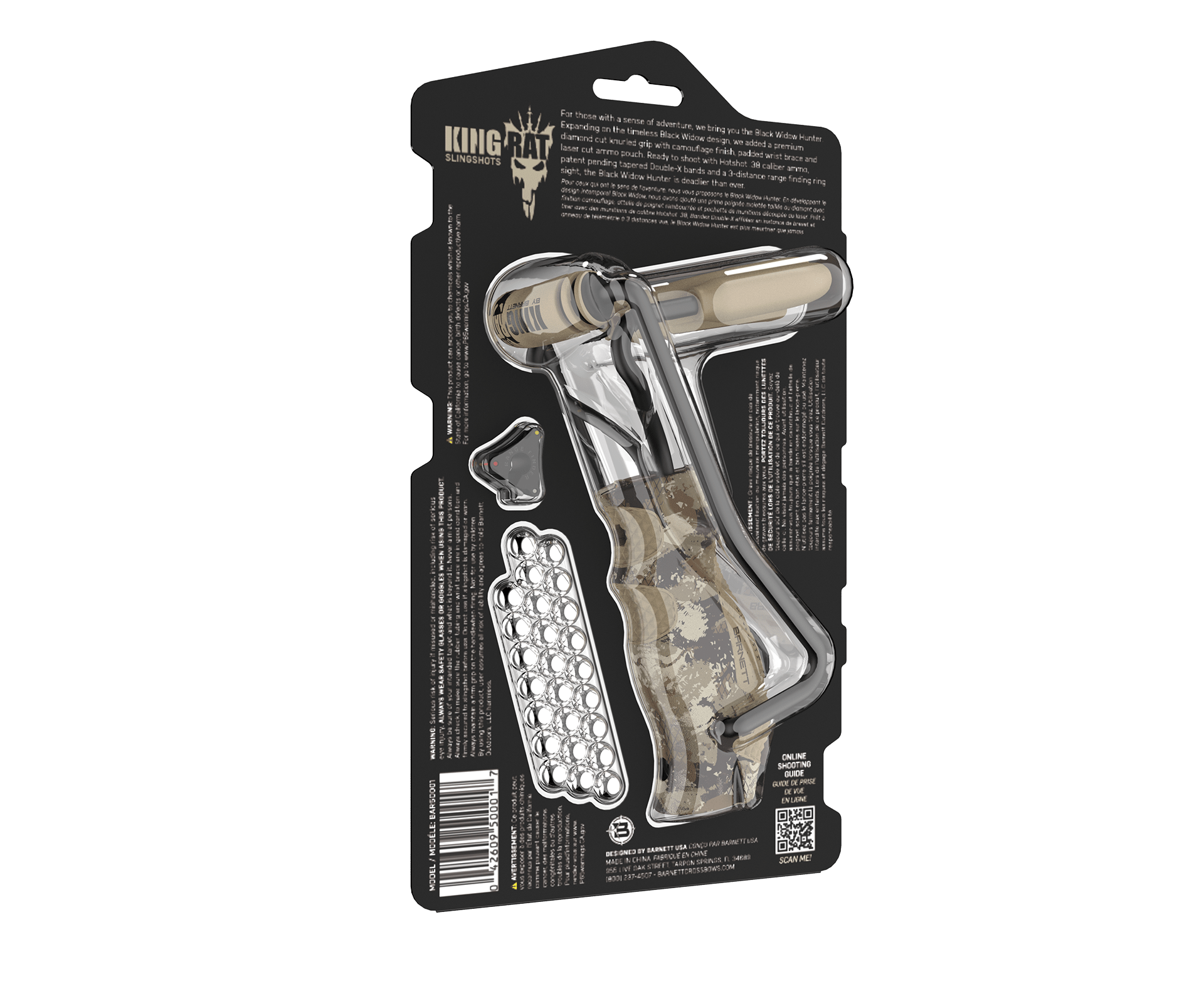 Barnett Black Widow Hunter Schleuder Camo Handgelenk