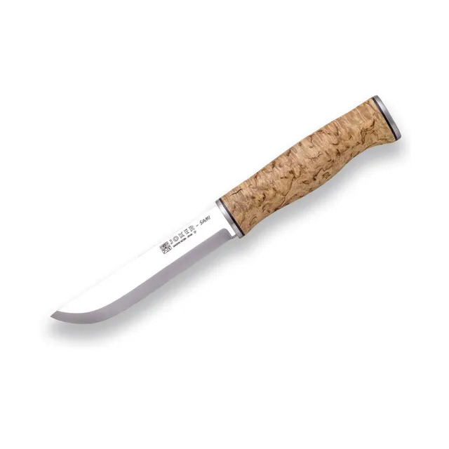 Joker Sami CL128 Jagdmesser Maserbirke Lederscheide
