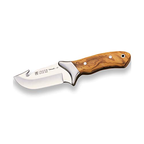 Joker Venado CO05 Jagdmesser Olivenholz 10 cm Gut Hook