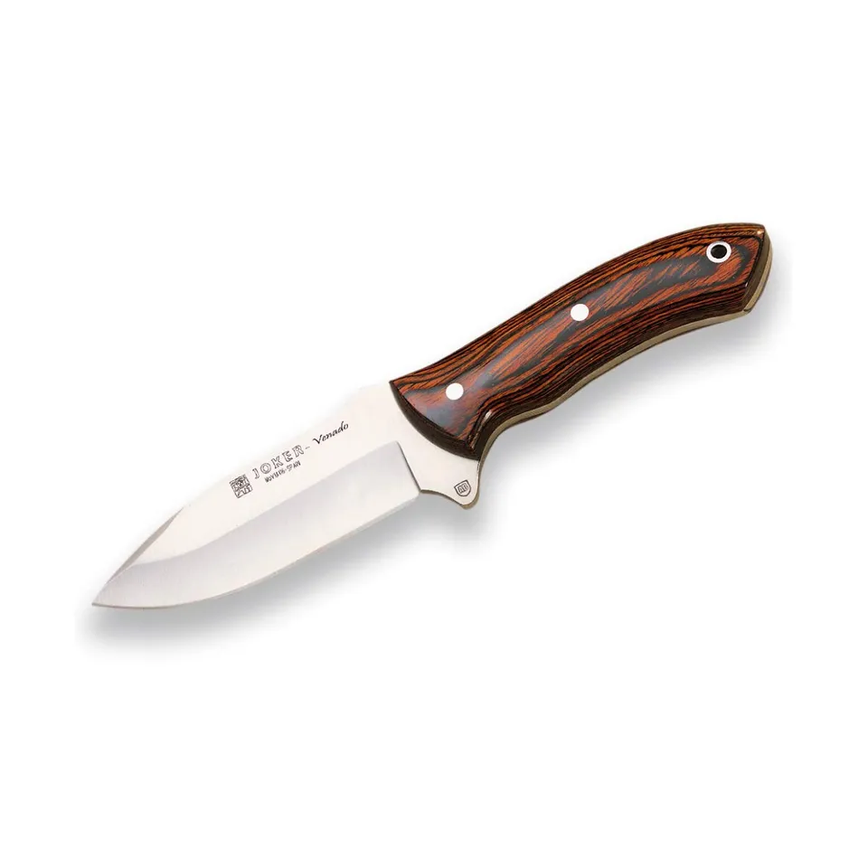 Joker Venado CR66 Enthäutungsmesser rot 10 cm Full-Tang