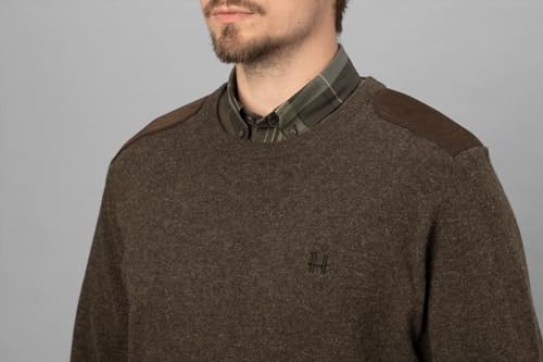 Härkila Arran Pullover Wolle mit Microsuede
