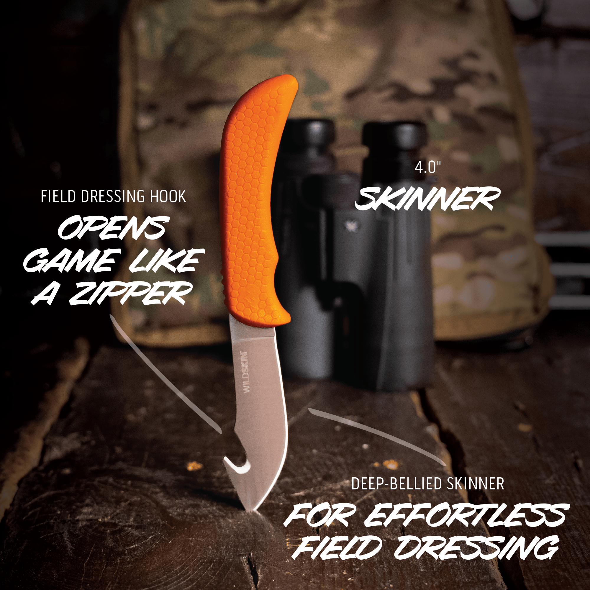 Outdoor Edge Wild Pak Aufbrechset 8-teilig Edelstahl