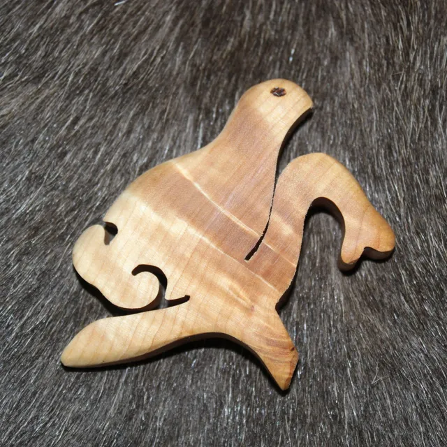 Wood Jewel Birkhahn Topfwächter Maserbirke