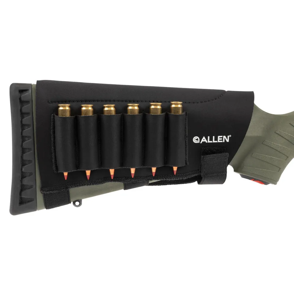 Allen Mesa Neopren Patronenhalter für Schaft 6 Schuss schwarz