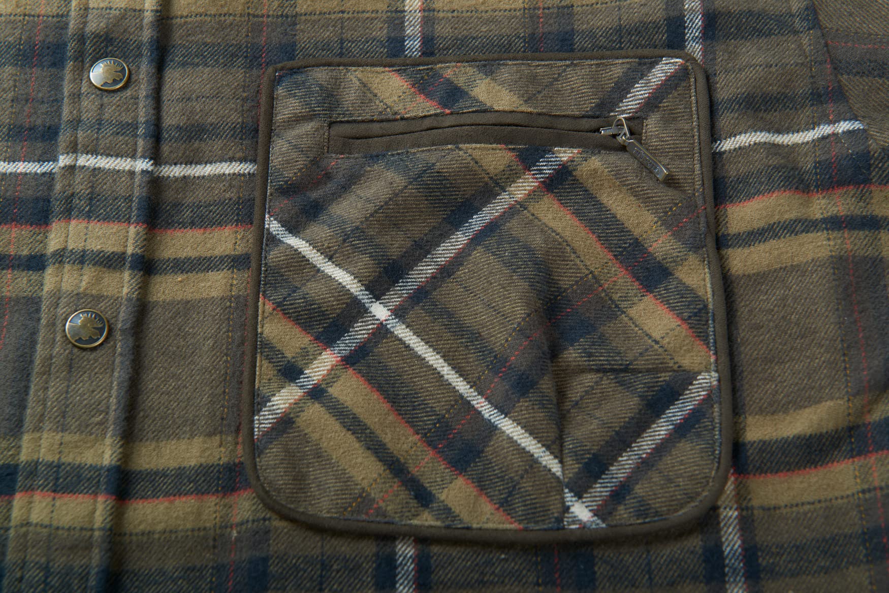 Härkila Pajala Hemd Green Brown Gr. 5XL Karohemd
