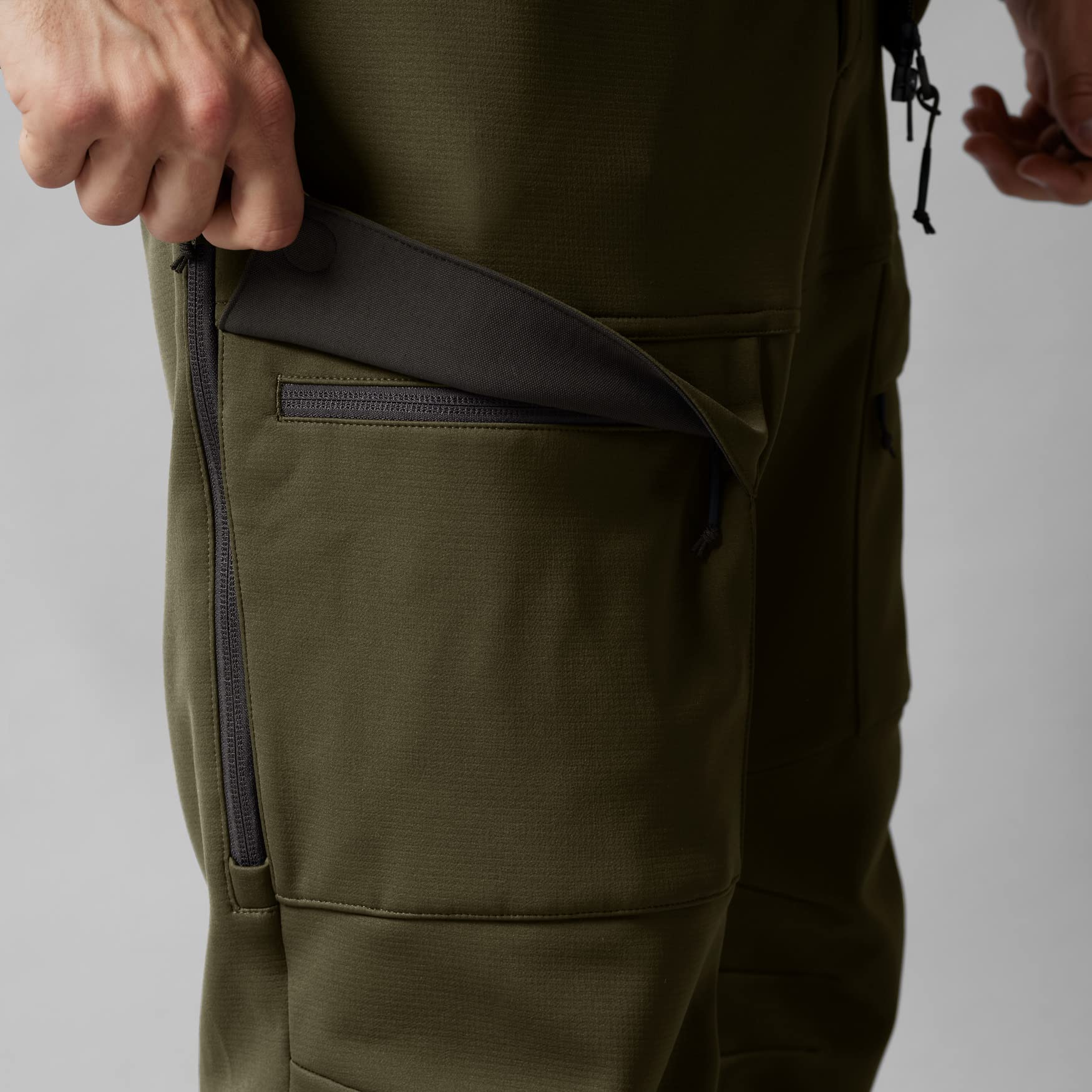 Härkila Deer Stalker Light Jagdhose Willow Green geräuscharm