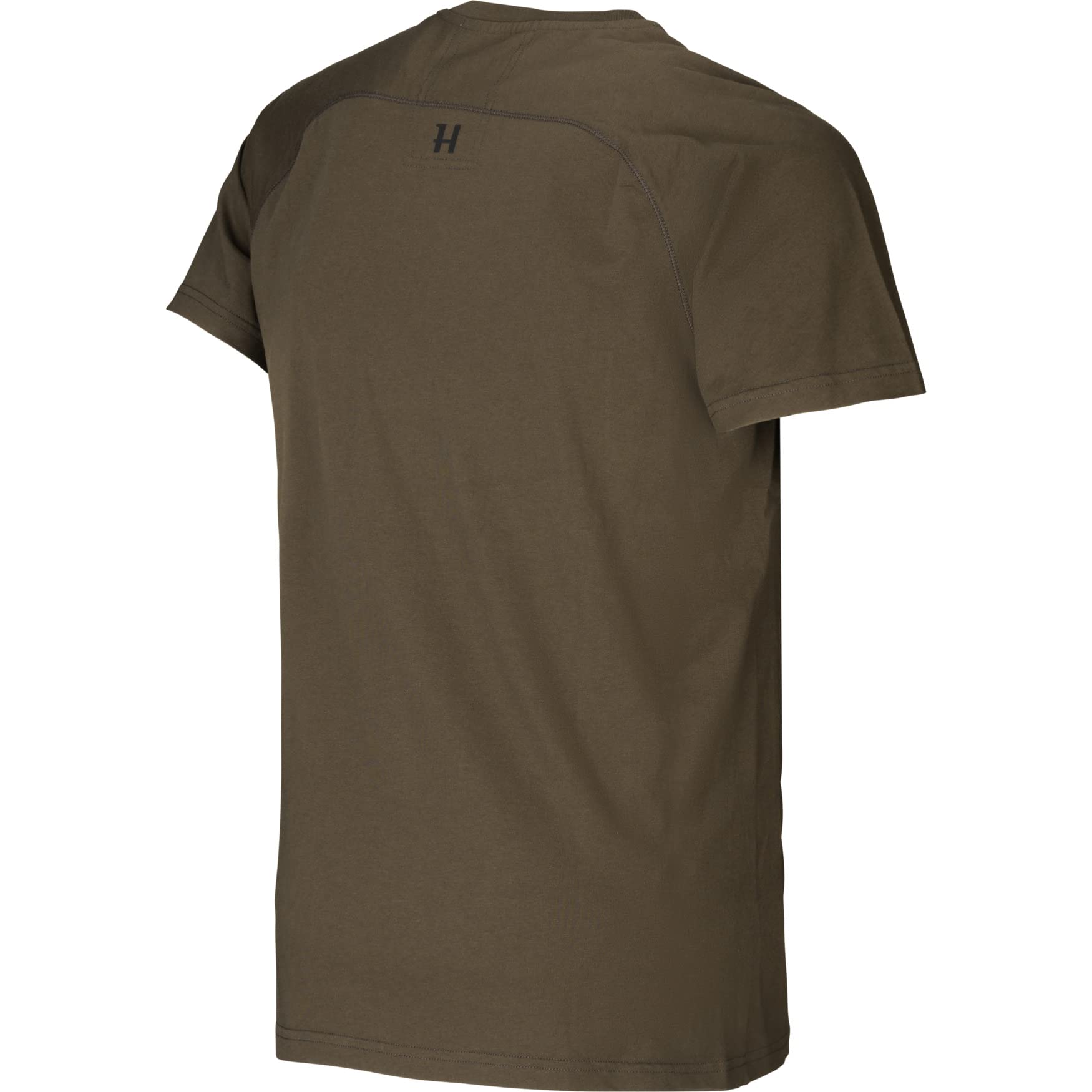 Härkila Logo T-Shirt 2er-Pack Willow Grün/Braun Slate Baumwolle