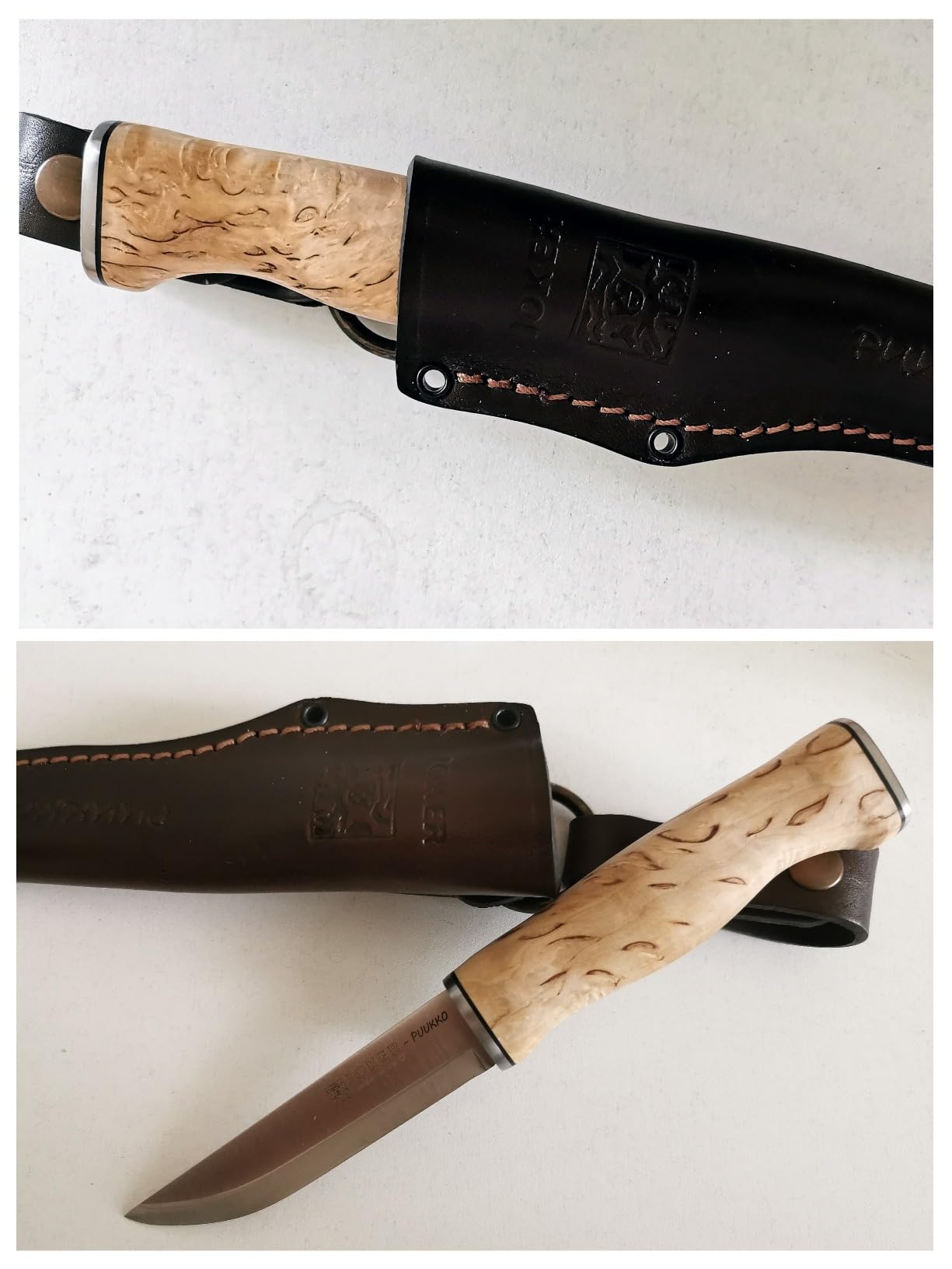 Joker Puukko CL127 Jagdmesser Birke 10 cm