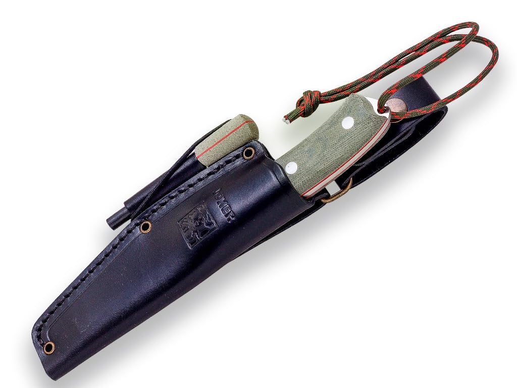 Joker Bushcrafter CV120-P Gürtelmesser N695 Feuerstahl