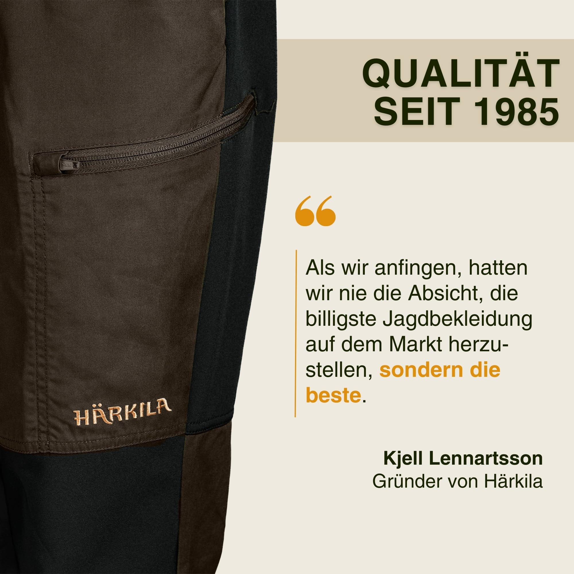 Härkila Dean Jagdhose Gr. 52 robust atmungsaktiv