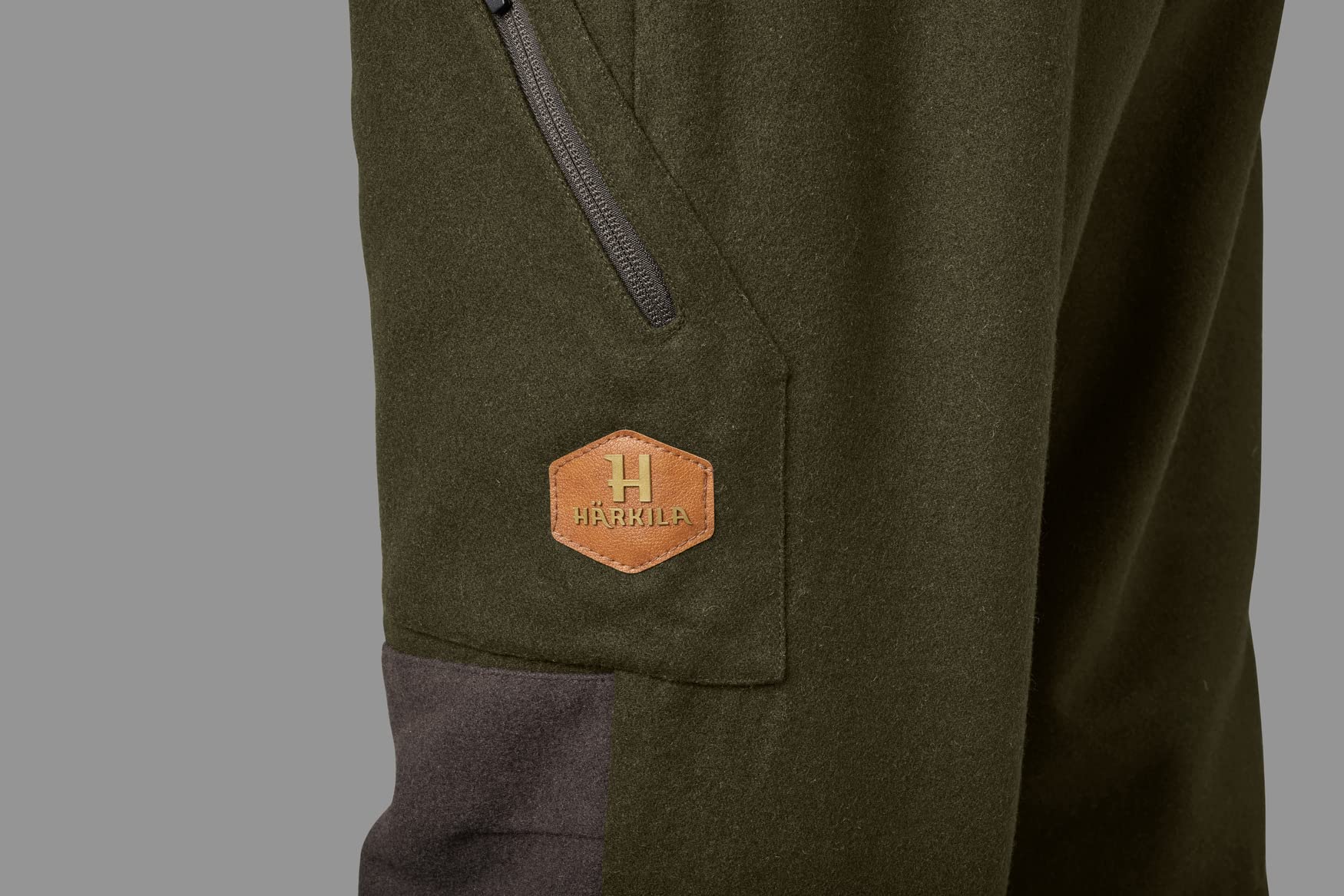 Härkila Metso Winterhose Gr.52 Willow Green Shadow Brown Wolle