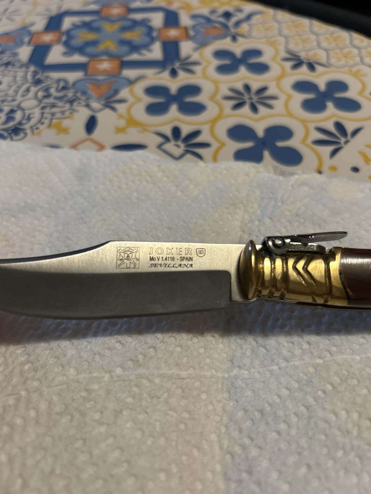 Joker Sevillana NA01 Taschenmesser Stierhorn 9,5 cm