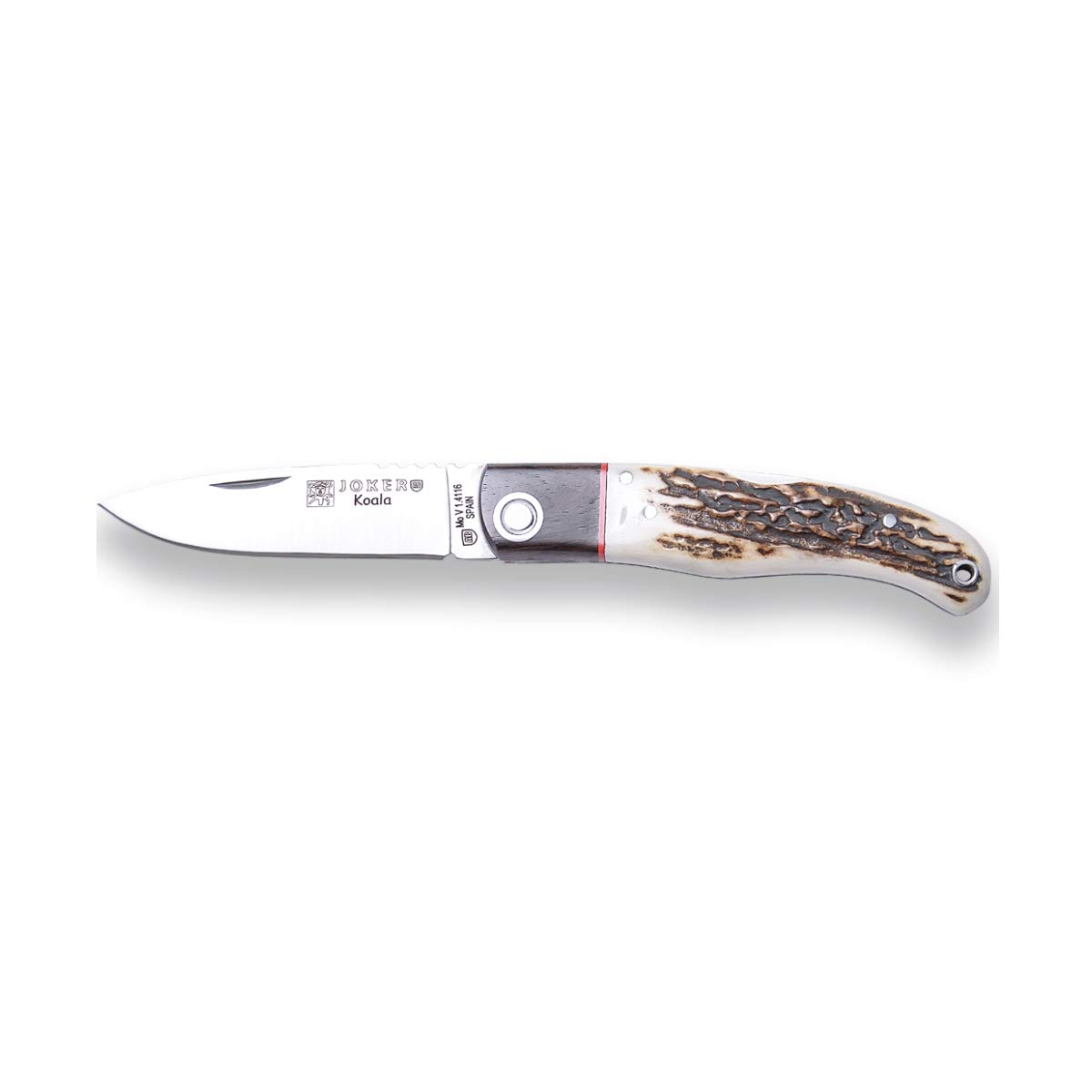 Joker Koala NC125 Taschenmesser 8 cm Hirschhorn