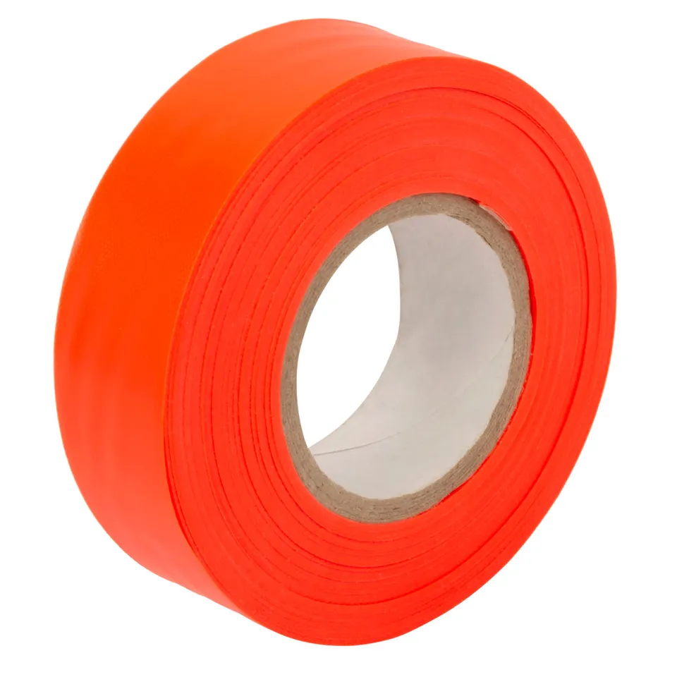 Allen Flagging Tape Markierband Orange 1er-Pack signalfarben