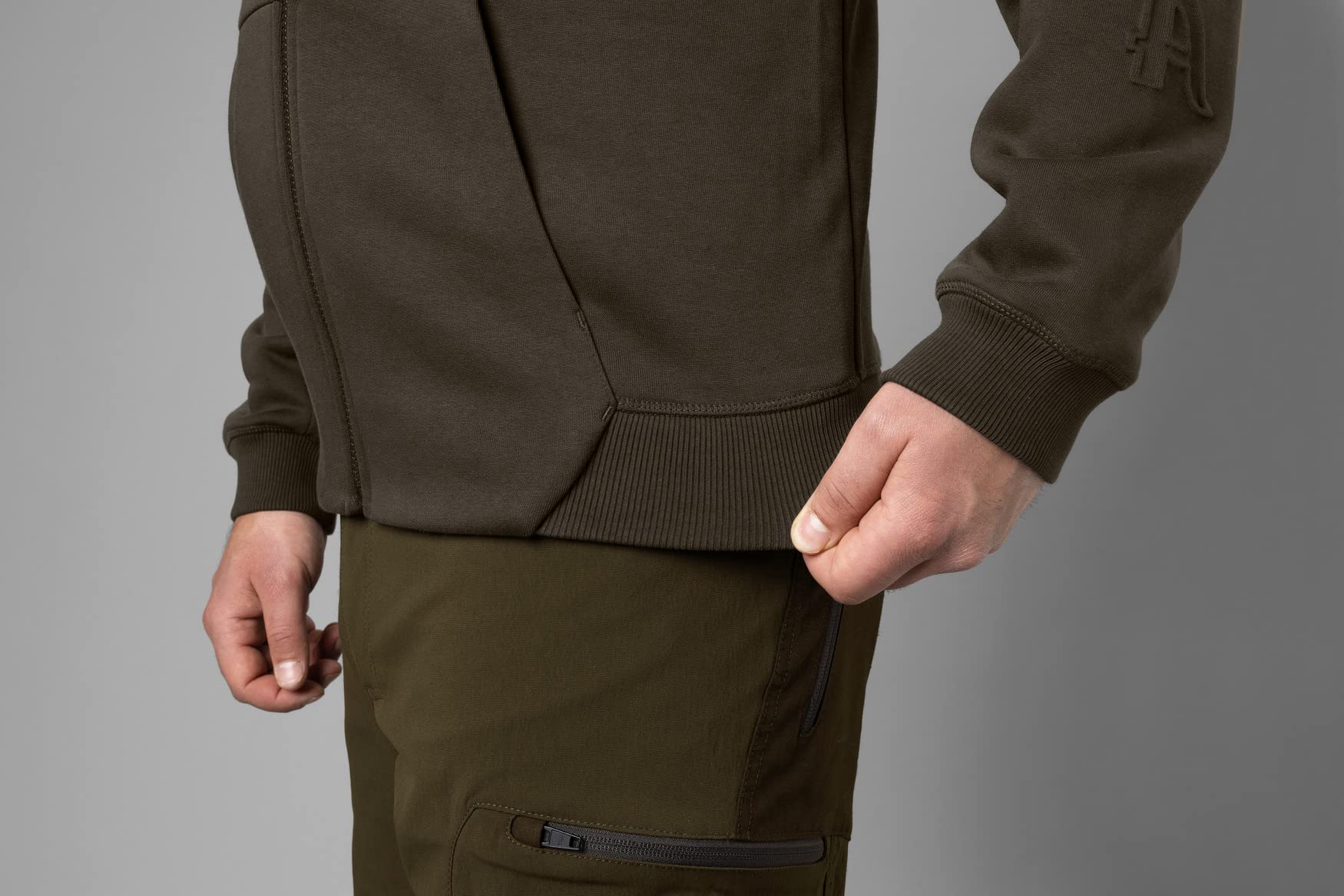 Härkila Essentials Hoodie Kapuzenpullover pflegeleicht