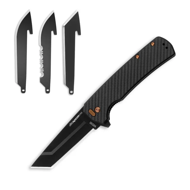 Outdoor Edge Razor VX5 EDC-Messer 4 Klingen