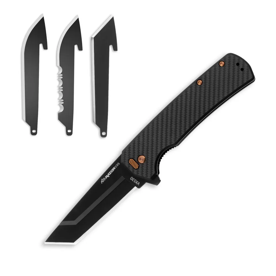 Outdoor Edge Razor VX5 EDC-Messer 4 Klingen