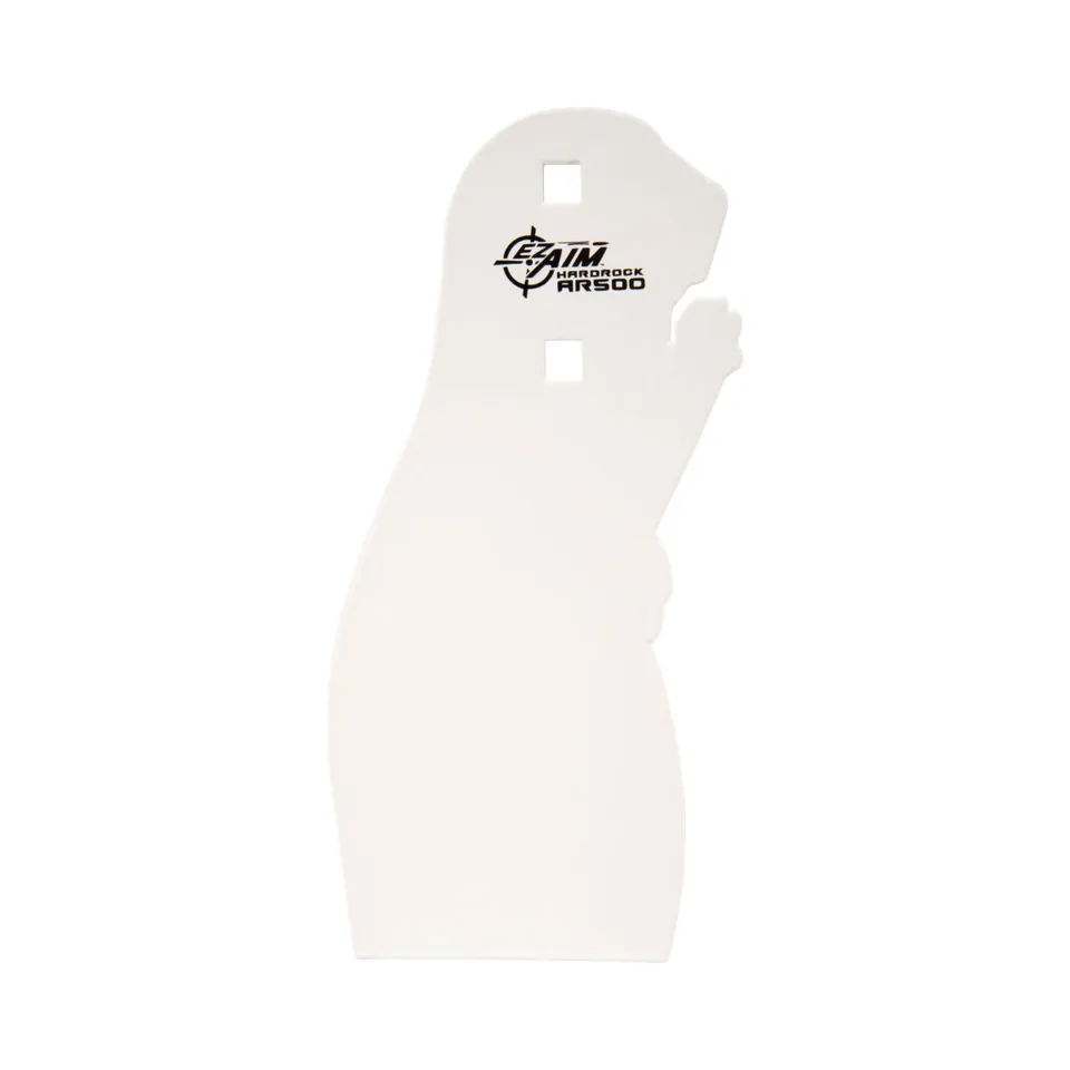 Allen EZ Aim AR500 Prairie Dog Stahlziel weiß Büchse