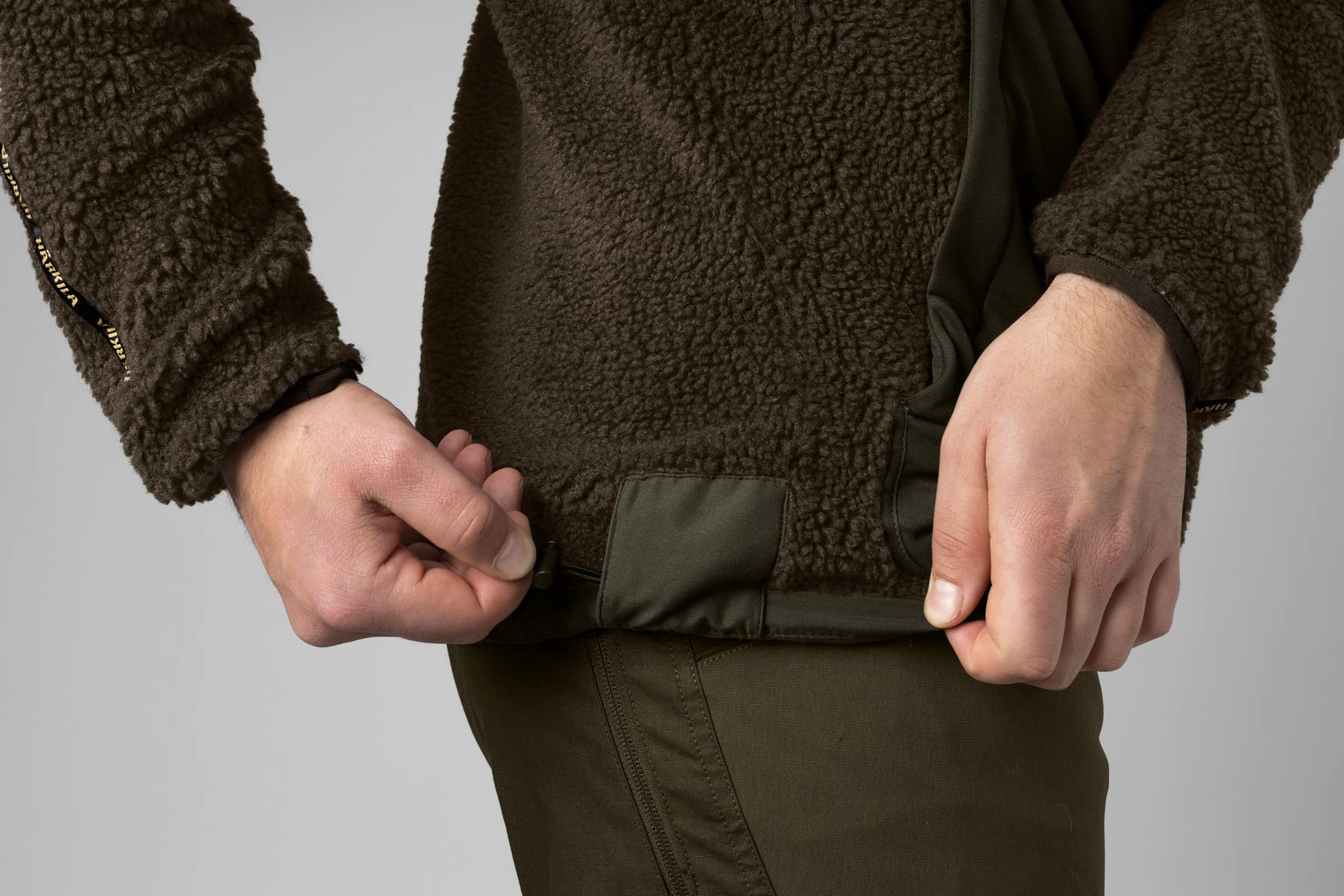 Härkila Rurik Teddy Fleecepullover S lautlos
