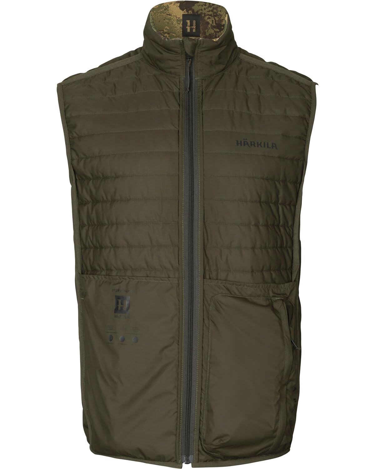 Härkila Deer Stalker Camo Wendeweste XL wasserabweisend