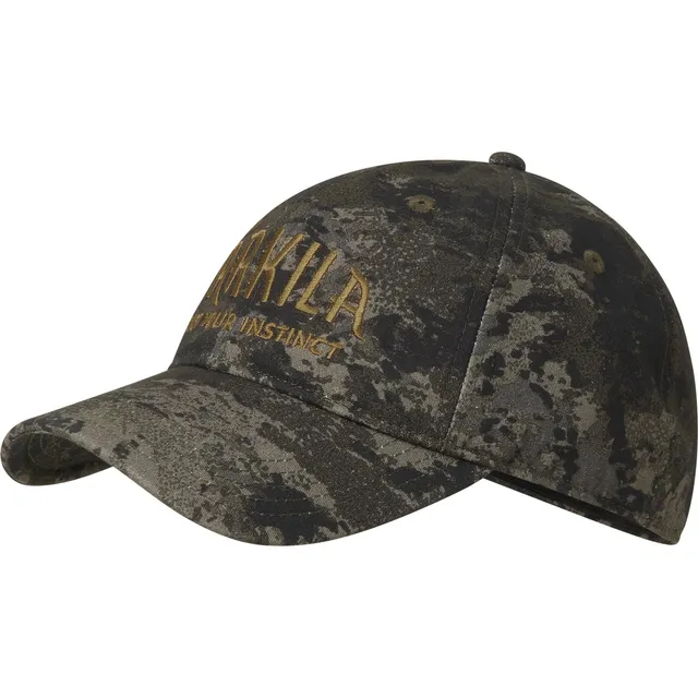 Härkila Modi Camo Cap Axis MSP Black Jagdkappe tarn