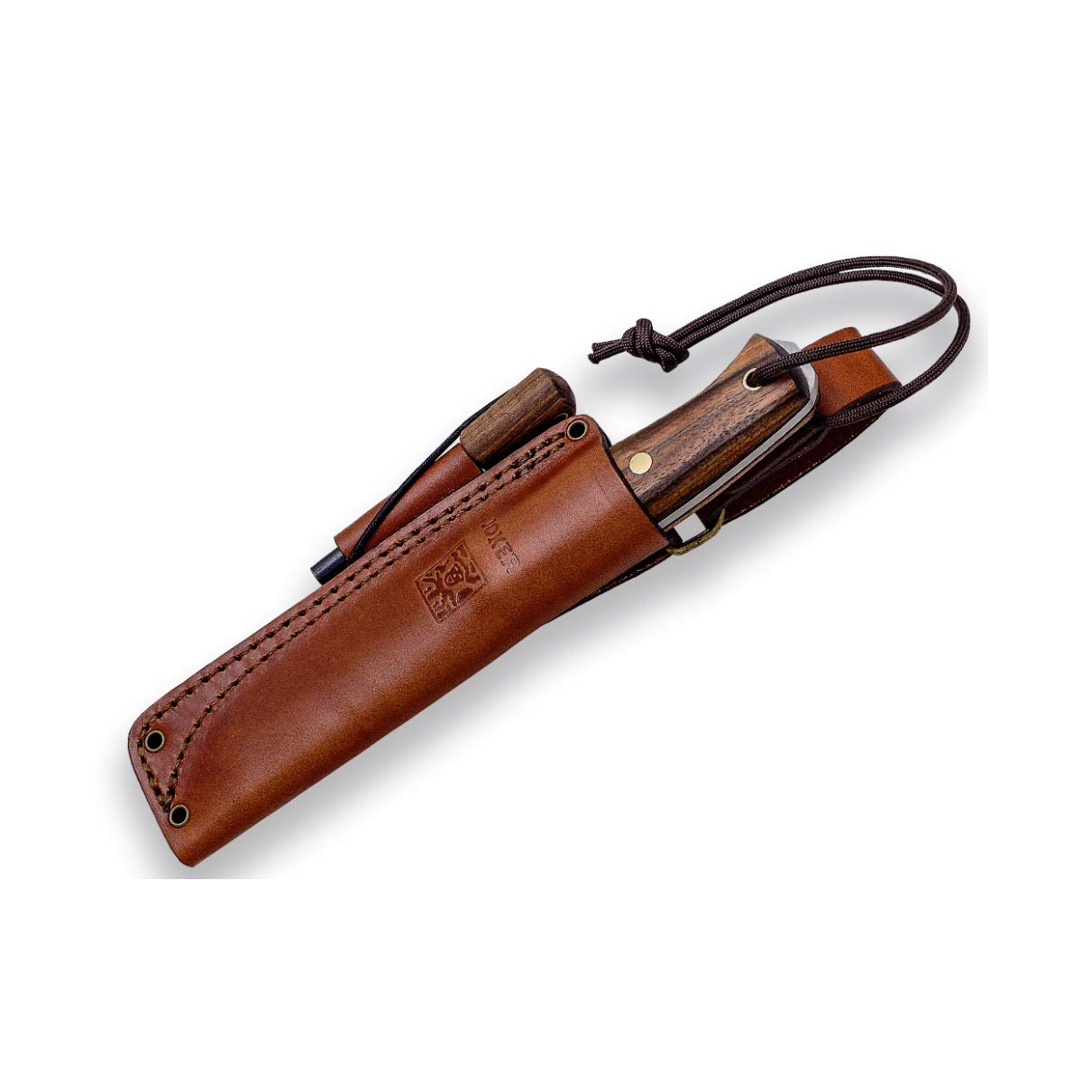 Joker Ember CN122-P Jagdmesser Walnuss Feuerstahl