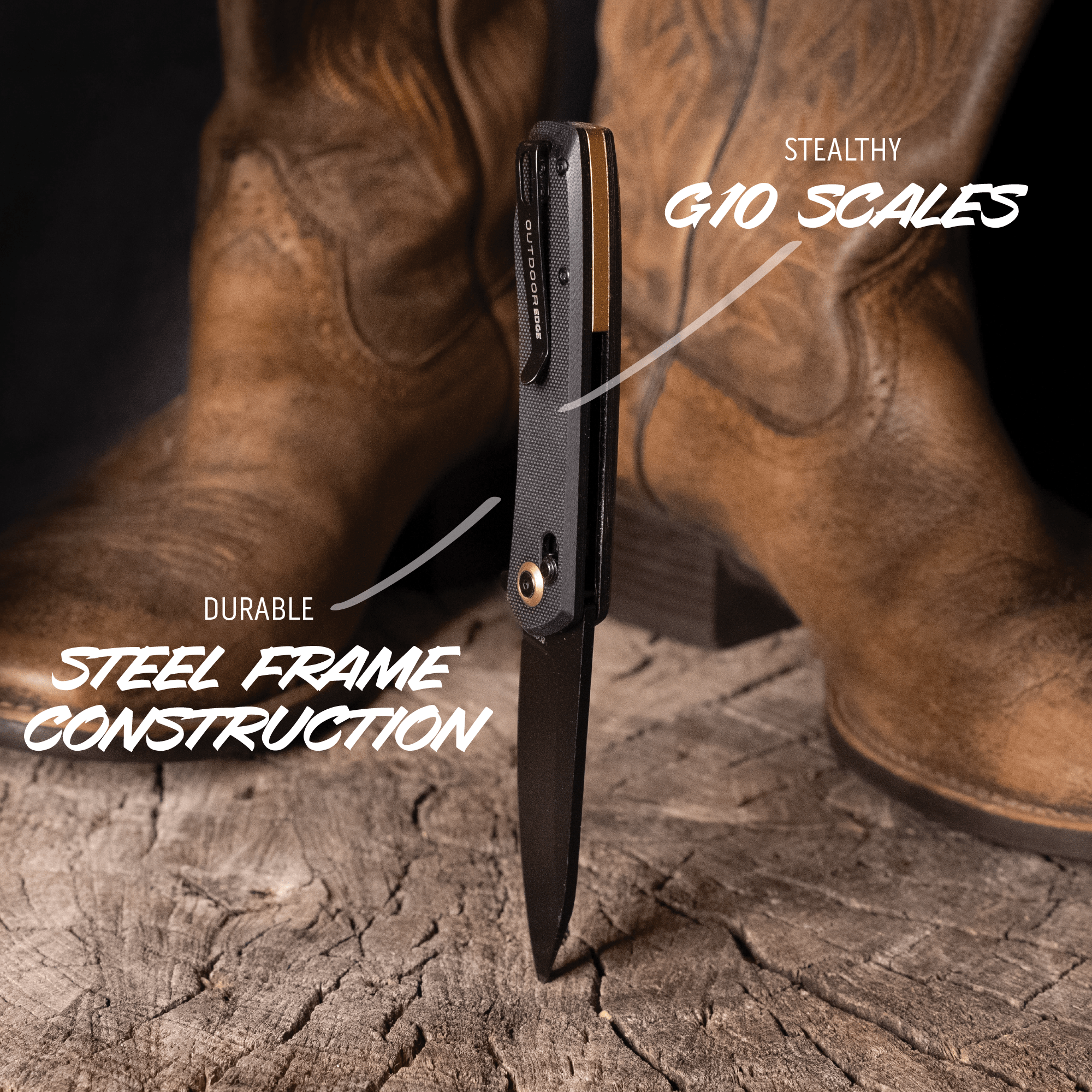 Outdoor Edge Sentinel Klappmesser 8cm G10 EDC