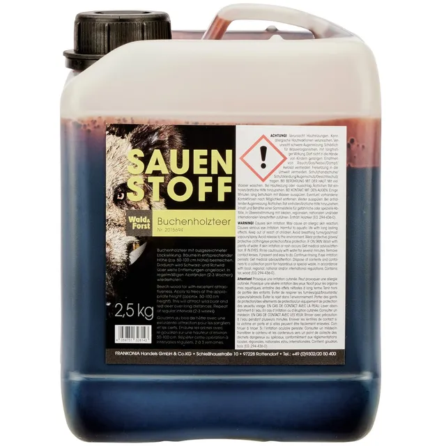 Wald & Forst Sauenstoff Buchenholzteer 2,5 kg Kanister