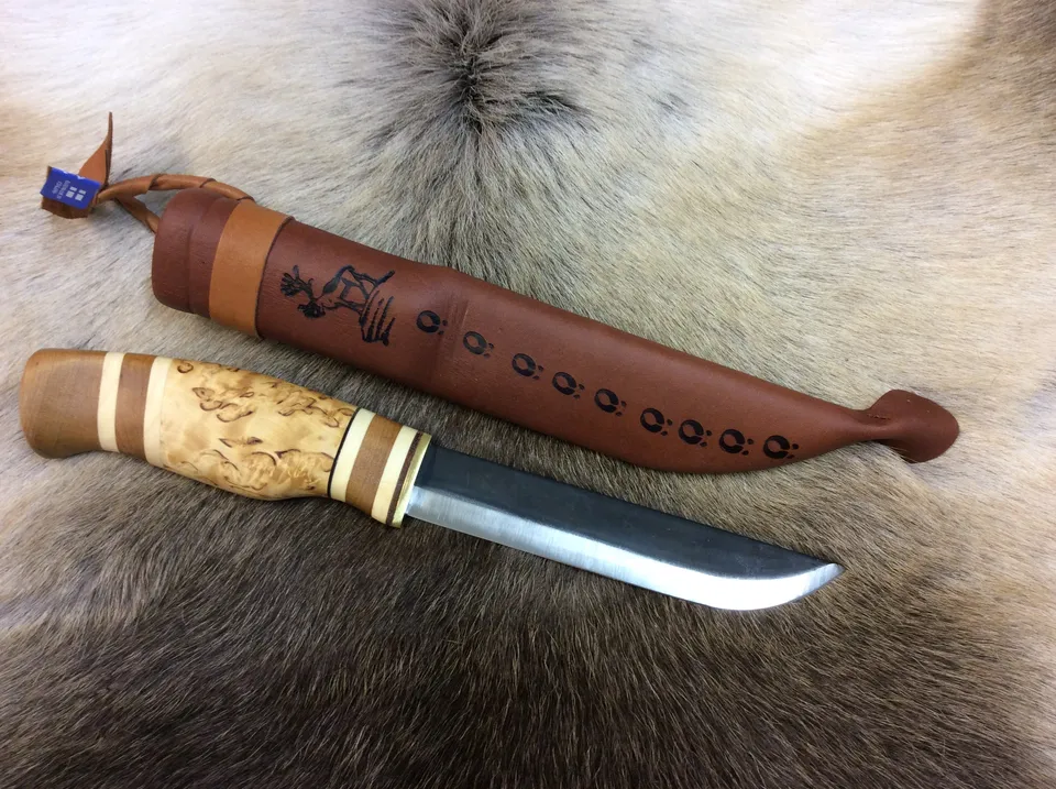 Wood Jewel 23EB Eräleuku Leuku 14,5 cm Carbonstahl