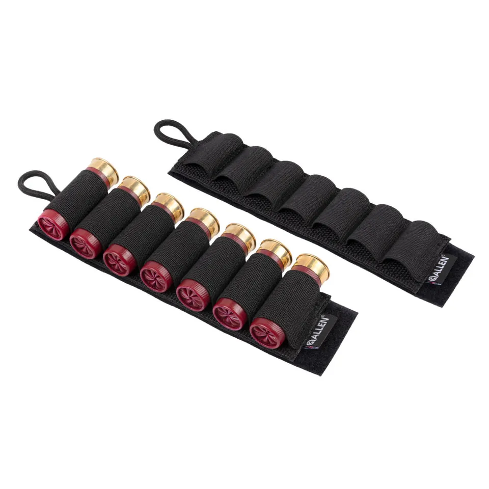 Allen Ammo Card Patronenhalter 12/70 7 Schuss Schwarz