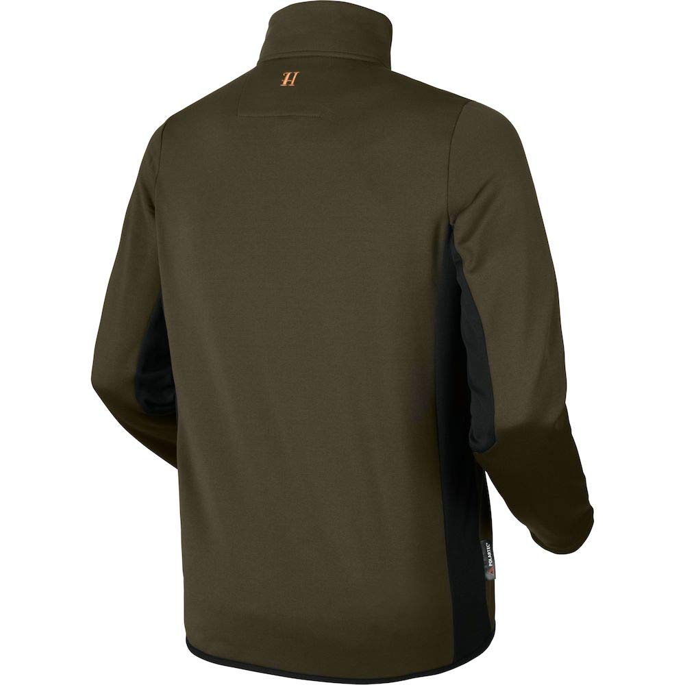 Härkila Tidan Hybrid Fleecejacke Herren Grün Gr. M leise