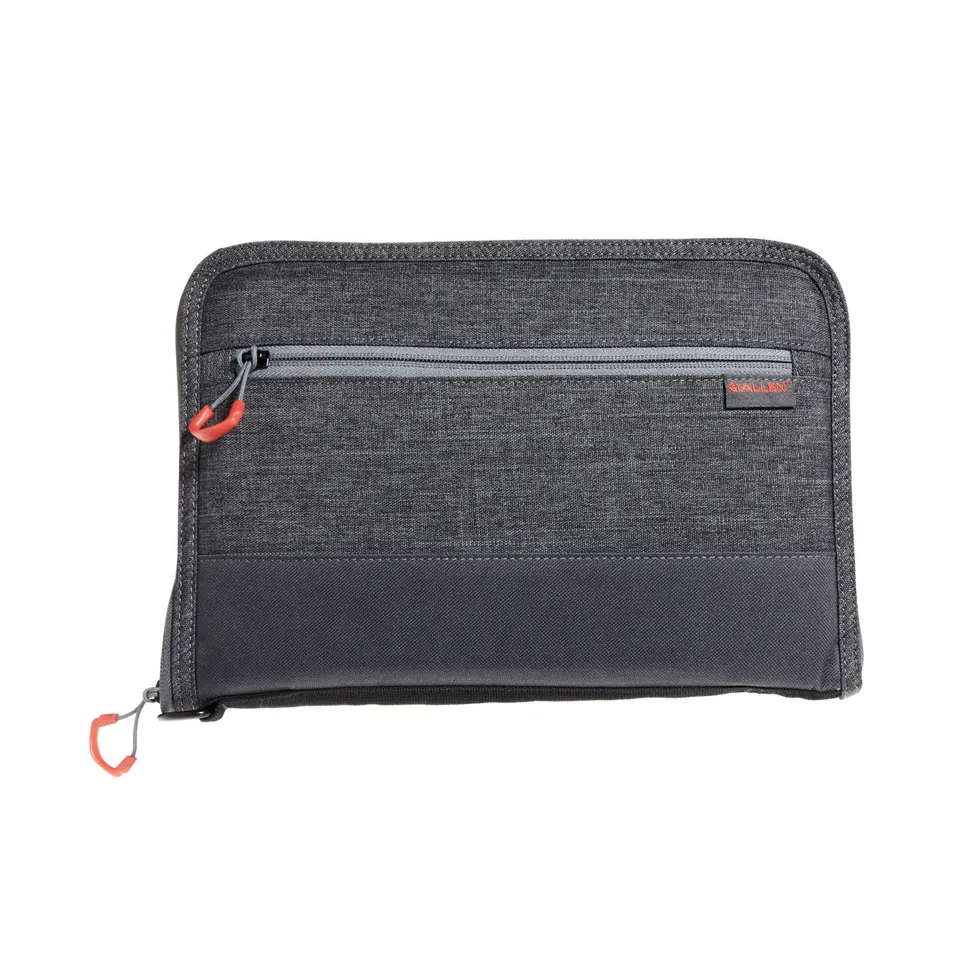 Allen Auto-Fit 2.0 Deluxe Pistolenkoffer 28cm grau-rot