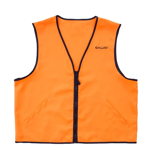 Allen Deluxe Blaze Orange Jagdweste Polyester signalorange