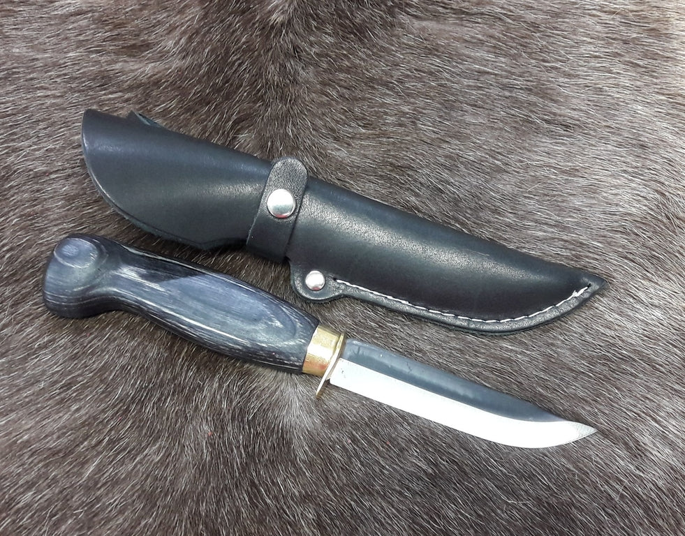 Wood Jewel Partiopuukko 23PP Fahrtenmesser schwarz 8,5 cm