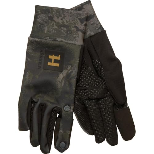 Härkila Noctyx Camo Fleece Handschuh Axis MSP Black M